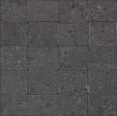 Mystone Gris Fleury Mosaico Nero_1