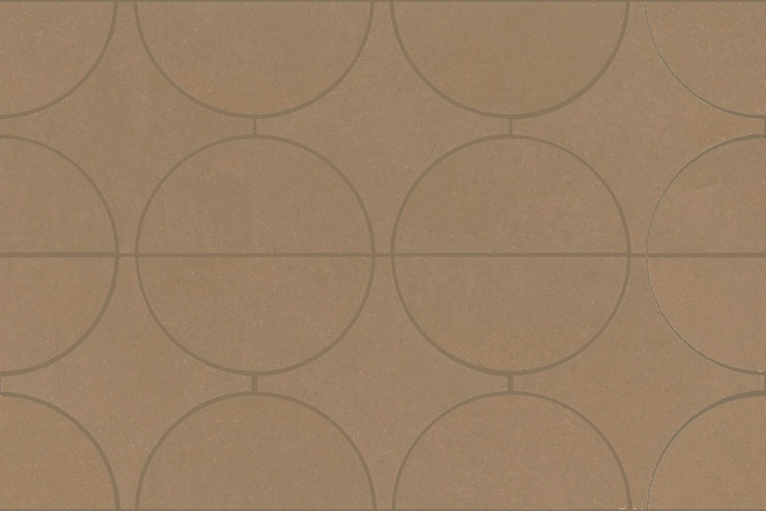 Cementum Mosaico Cerchi Olive_1