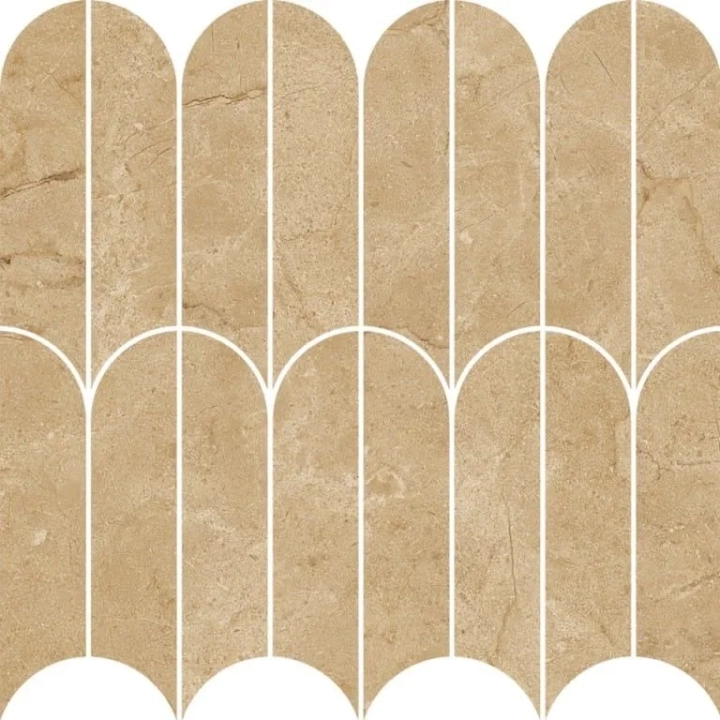 Allmarble Mosaico Ventaglio Crema Marfil_1