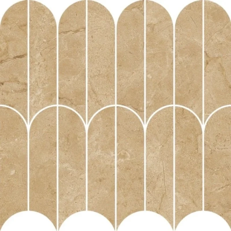 Allmarble Mosaico Ventaglio Crema Marfil_1