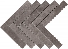 Mystone Ardesia Mosaico Freccia Cenere_1