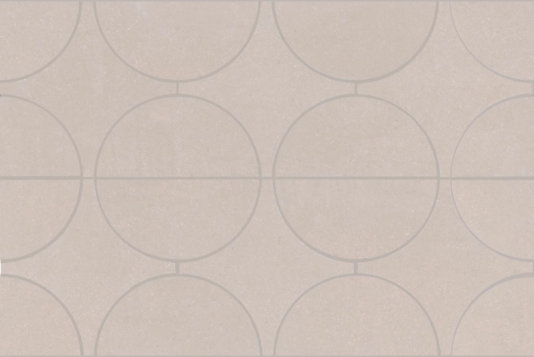 Cementum Mosaico Cerchi Sand_1