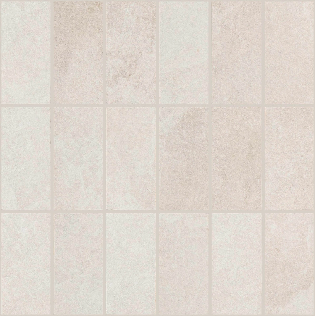 Mystone Ardesia Mosaico 3d Bianco_1
