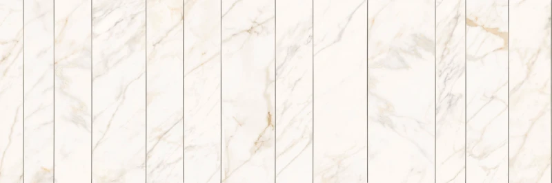 Magnifica Mosaico Strip Inserto Calacatta Gold_1
