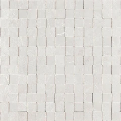 Mystone Lavagna Mosaico 3d Bianco_1