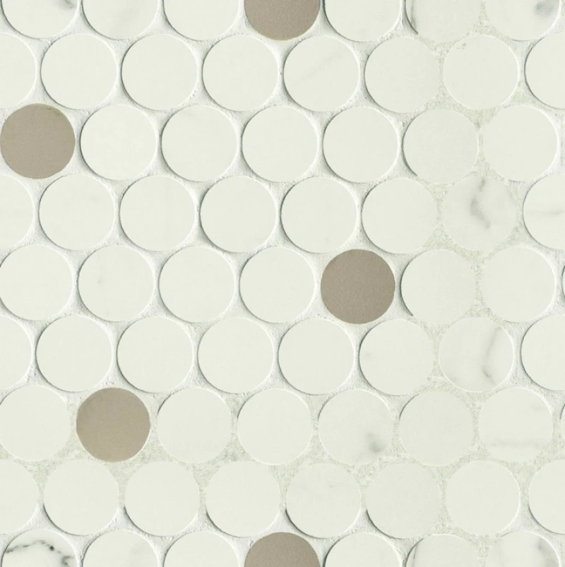 Magnifica Mosaico Circle Statuario_1