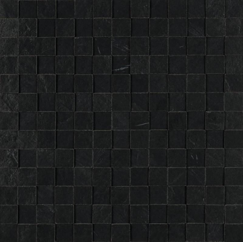 Mystone Lavagna Mosaico 3d Nero_1