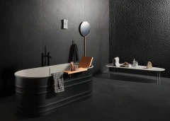 Mystone Lavagna Mosaico 3d Nero_3