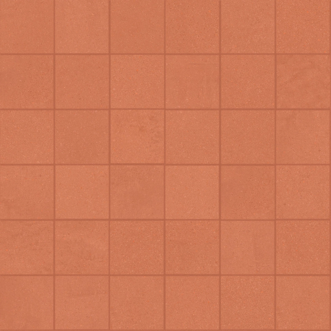 Cementum Mosaico 5x5 Cotto_1