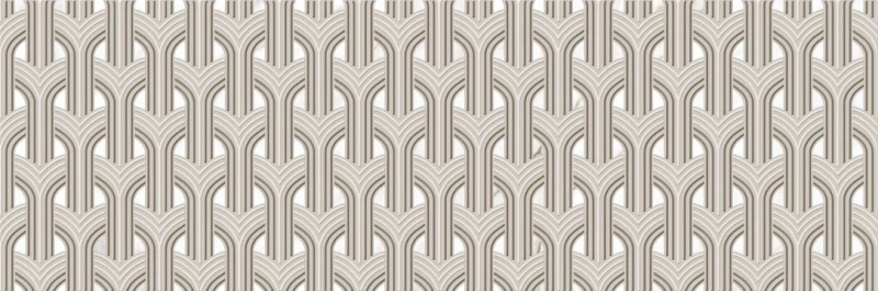 Allmarble Wall Decoro Retro' Golden White_1
