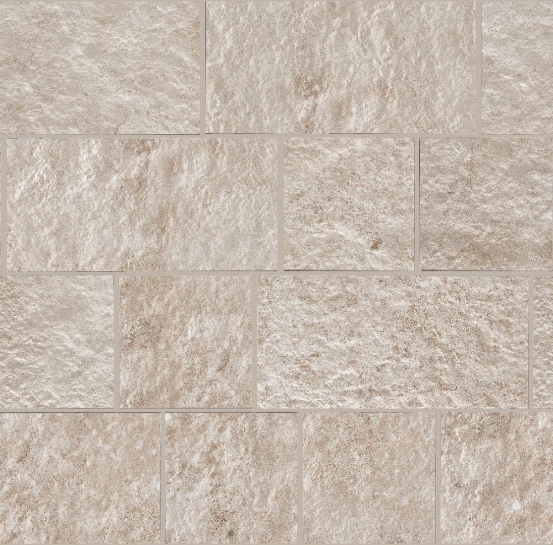 Pietra Occitana Mosaico Bianco_1