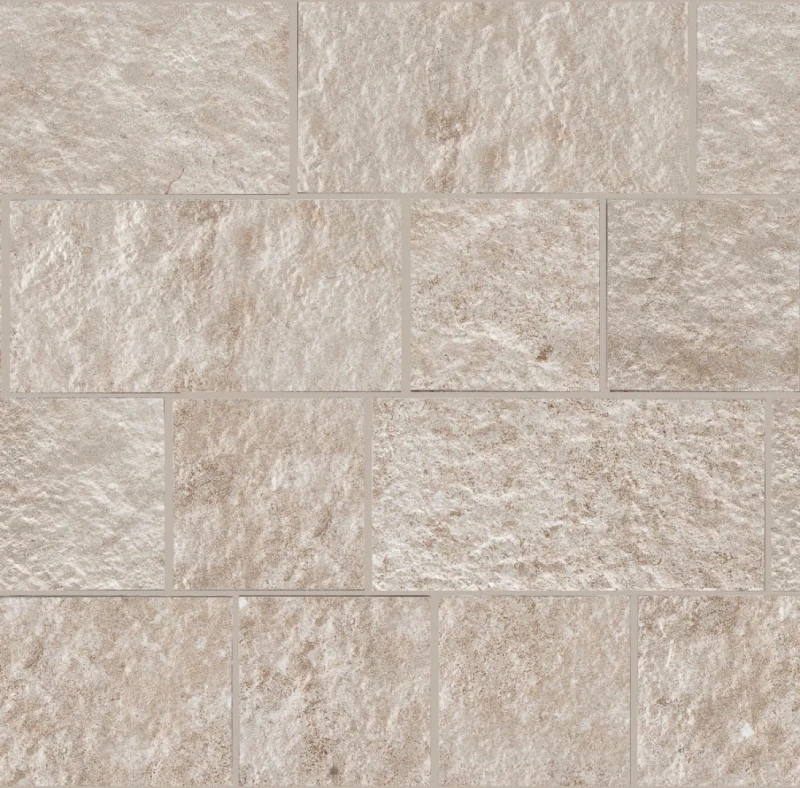 Pietra Occitana Mosaico Bianco_1