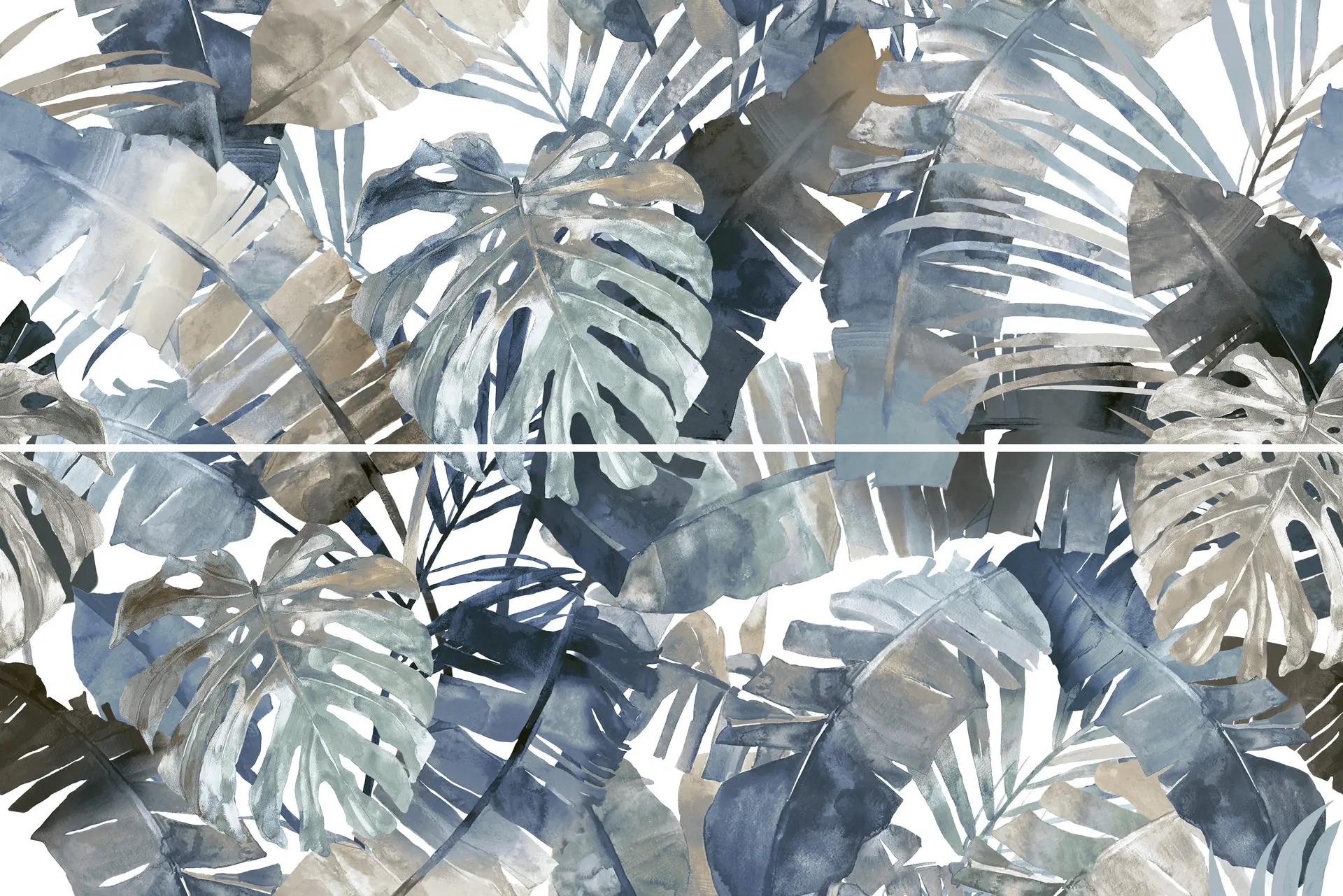 White Deco Decoro Jungle Touch Set_1
