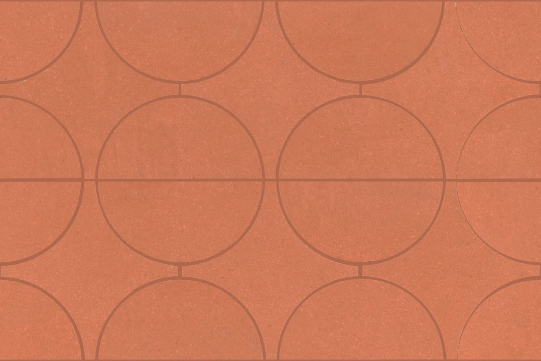 Cementum Mosaico Cerchi Cotto_1