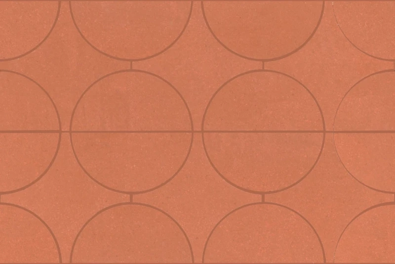 Cementum Mosaico Cerchi Cotto_1