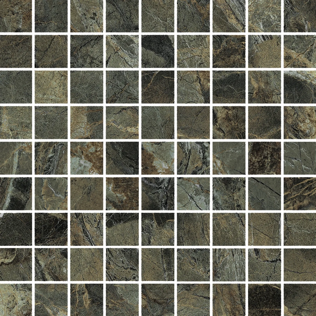 Allmarble Mosaico Verde Borgogna_1