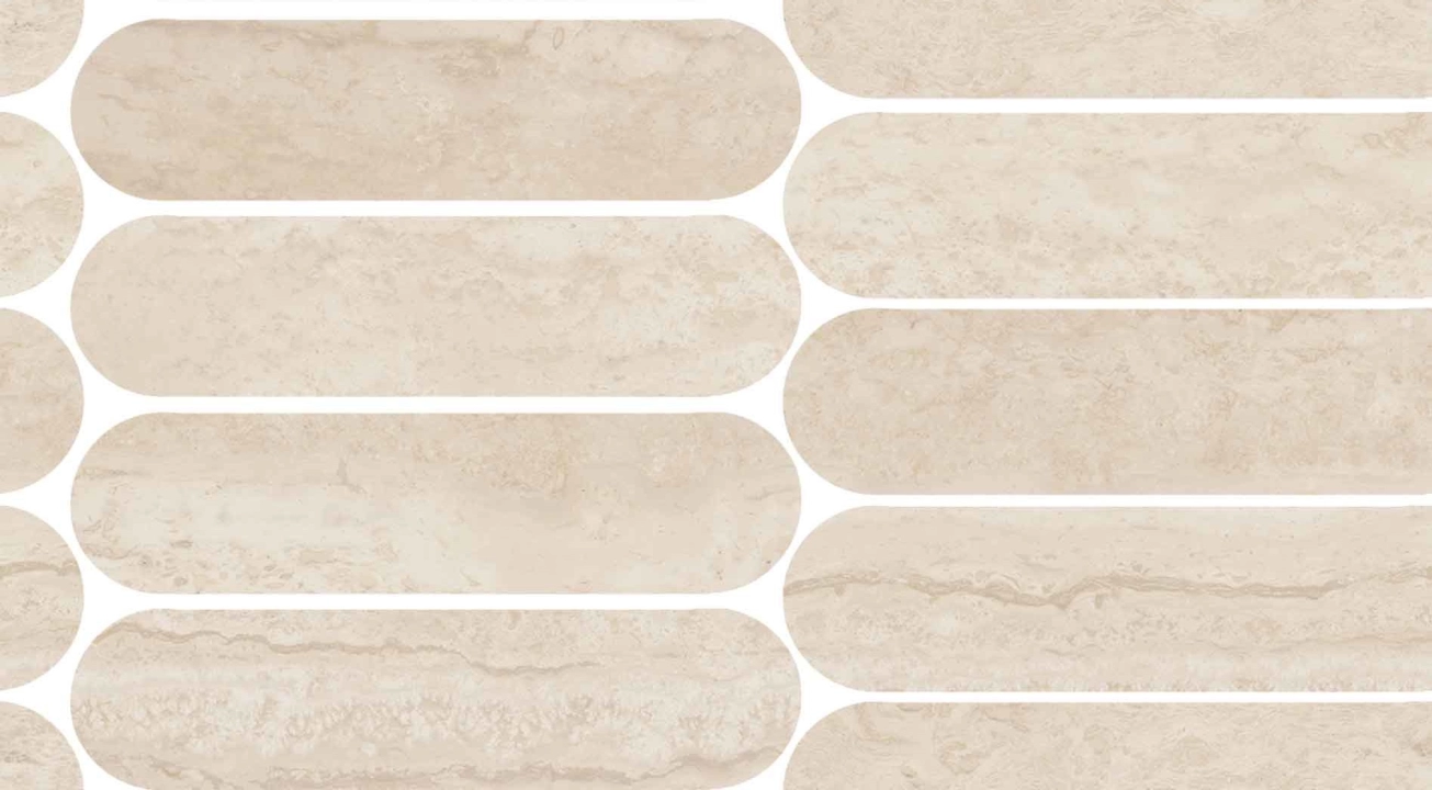 Mystone Travertino Mosaico Ovale Navona_1