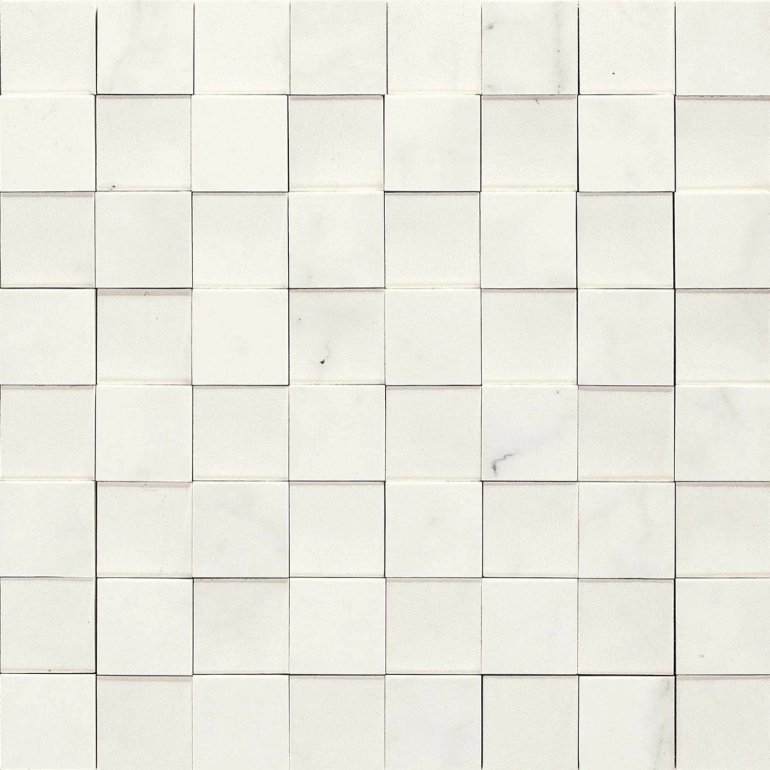 Allmarble Mosaico 3D Statuario_1