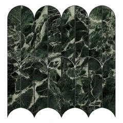 Allmarble Mosaico Ventaglio Verde Aver_1
