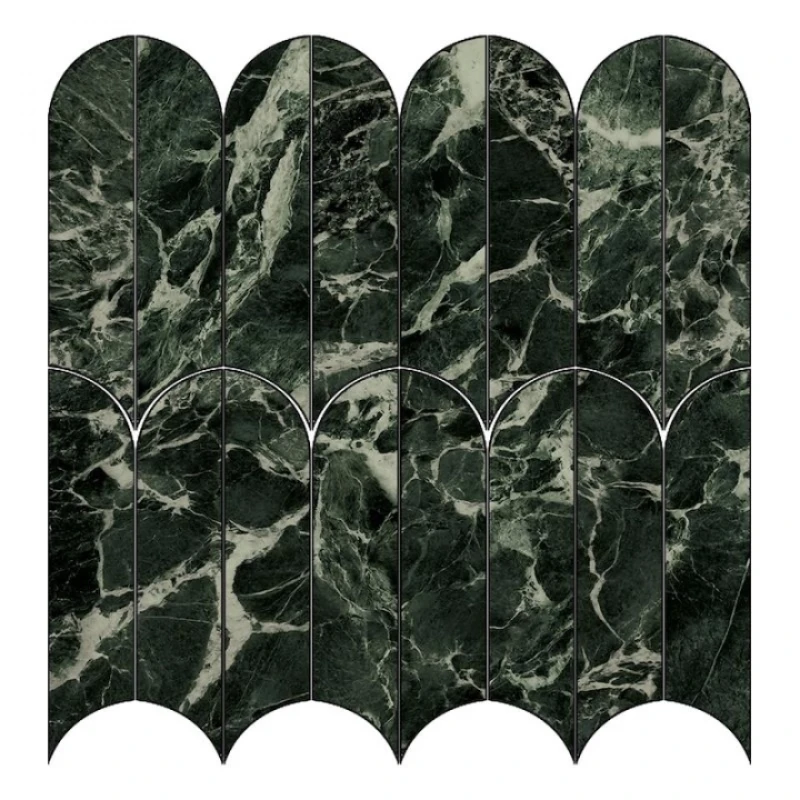 Allmarble Mosaico Ventaglio Verde Aver_1