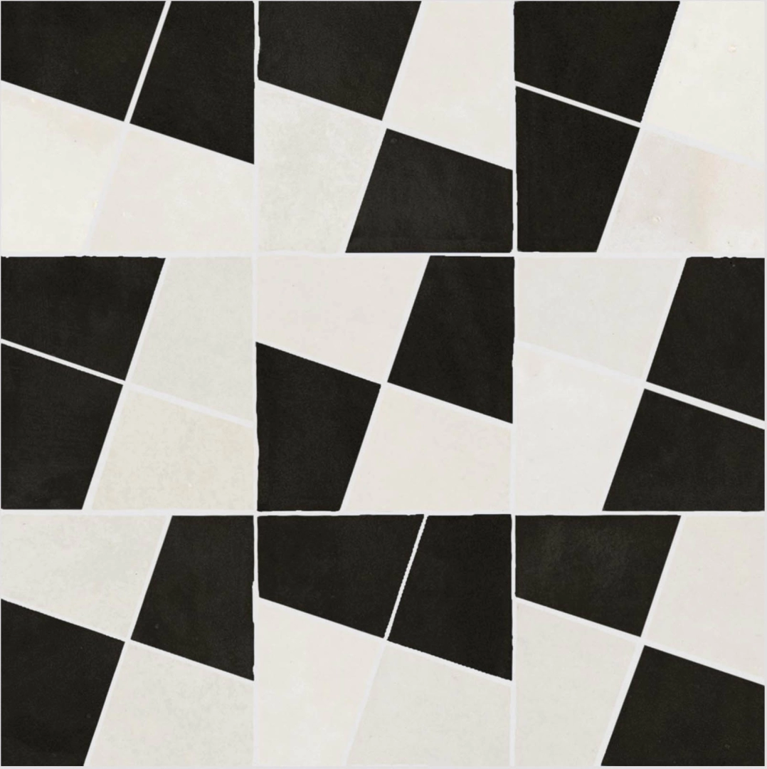 Zellige Mosaico Gesso + Carbone_1