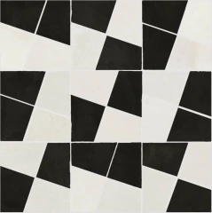 Zellige Mosaico Gesso + Carbone_1